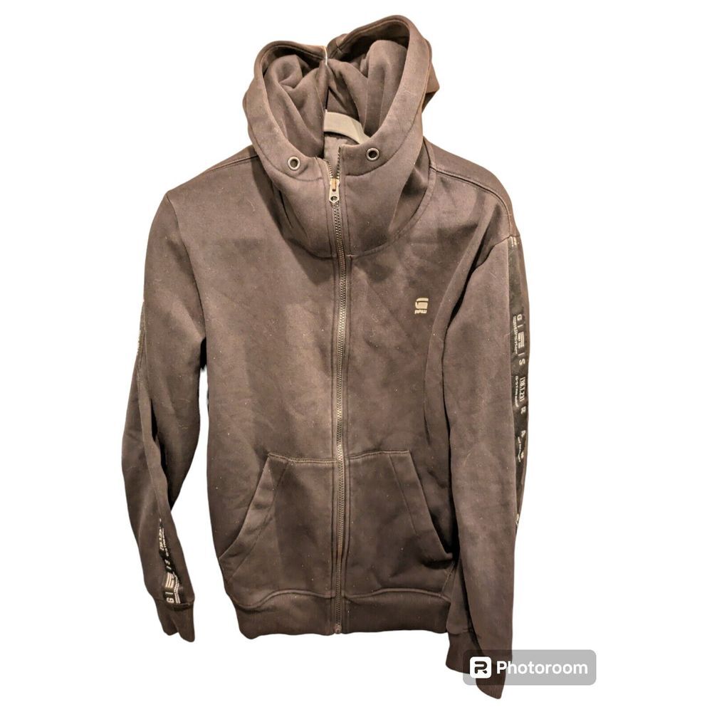 G-Star Raw Hoodie With Sleeve Hits Size Large Women's